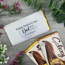 Load image into Gallery viewer, Happy Father&#39;s Day - Personalised Chocolate Bar-The Persnickety Co
