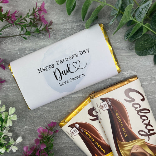 Happy Father's Day - Personalised Chocolate Bar-The Persnickety Co