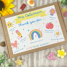 Load image into Gallery viewer, Teacher Gift Thank You For.... Sweet Box
