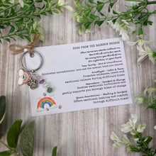 Load image into Gallery viewer, Rainbow Bridge Pet Memorial Keyring
