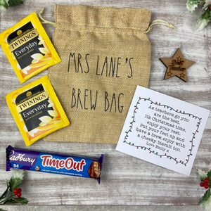 £5.00 Stocking Filler! Teacher Brew In A Bag!-The Persnickety Co