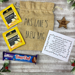 £5.00 Stocking Filler! Teacher Brew In A Bag!