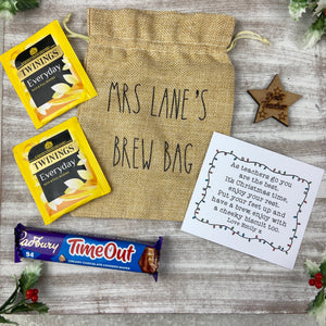 £5.00 Stocking Filler! Teacher Brew In A Bag!