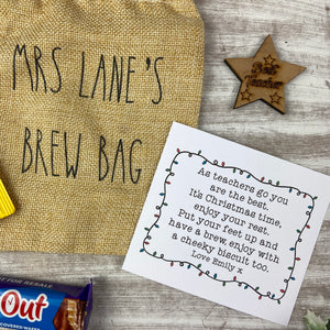 £5.00 Stocking Filler! Teacher Brew In A Bag!