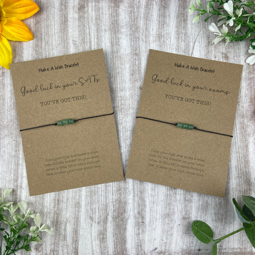 Good Luck In Your Exams / SATs Wish Bracelet-The Persnickety Co