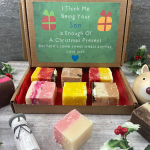 Being Your Son Is Enough Of A Christmas Gift Fudge Box