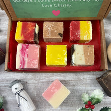 Load image into Gallery viewer, Being Your Daughter Is Enough Of A Christmas Gift Fudge Box
