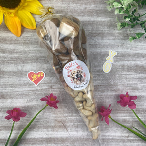 Valentine Dog Treat Cone