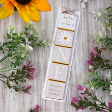 Load image into Gallery viewer, Personalised Daisy Birthday Chocolate Favours
