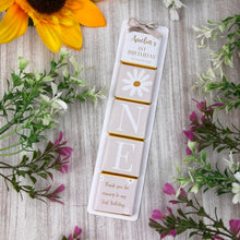 Load image into Gallery viewer, Personalised Daisy Birthday Chocolate Favours
