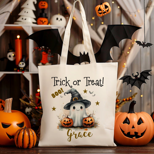 Personalised Halloween Boo Bag 🎃👻-The Persnickety Co