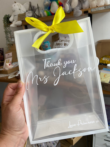 Personalised Teacher Gift Bag-The Persnickety Co