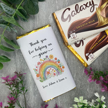 Load image into Gallery viewer, Thank You For Helping Me Grow-Teacher Chocolate Bar
