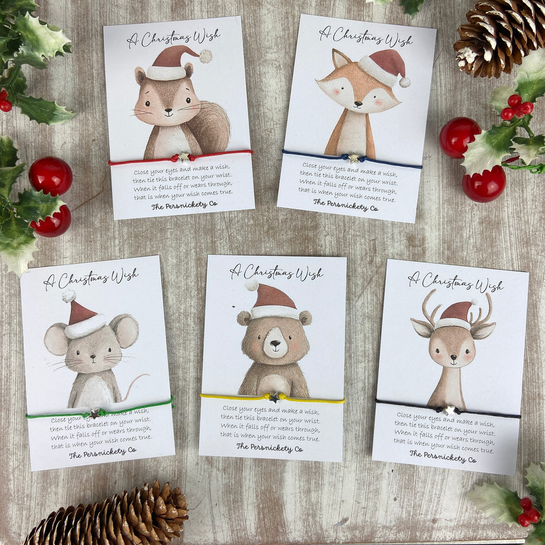Set of 5 Little Wish Bracelets - Festive Friends-The Persnickety Co