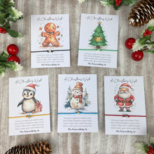 Load image into Gallery viewer, Set of 5 Little Christmas Wish Bracelets
