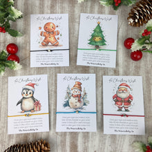 Load image into Gallery viewer, Set of 5 Little Christmas Wish Bracelets
