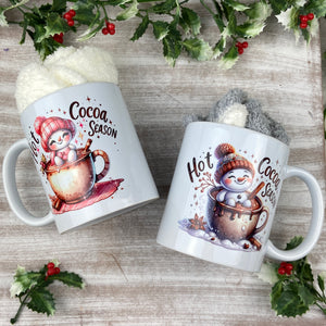 £5.00 Stocking Filler! -  Christmas Snowman Mug Set