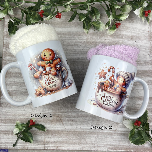 £5.00 Stocking Filler! - Christmas Gingerbread Mug Set-The Persnickety Co