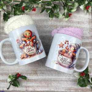 £5.00 Stocking Filler! -  Christmas Gingerbread Mug Set