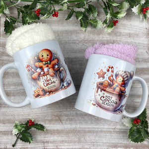 £5.00 Stocking Filler! -  Christmas Gingerbread Mug Set