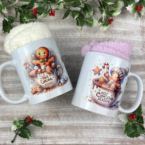 £5.00 Stocking Filler! -  Christmas Gingerbread Mug Set