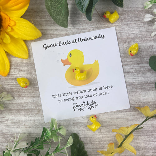 Good Luck At University Duck!-The Persnickety Co