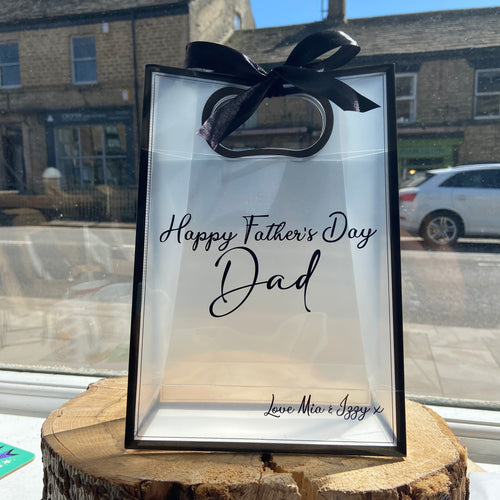 Personalised Happy Father's Day Gift Bag-The Persnickety Co