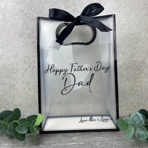 Personalised Happy Father's Day Gift Bag