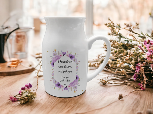If You Were A Flower Personalised Jug-The Persnickety Co