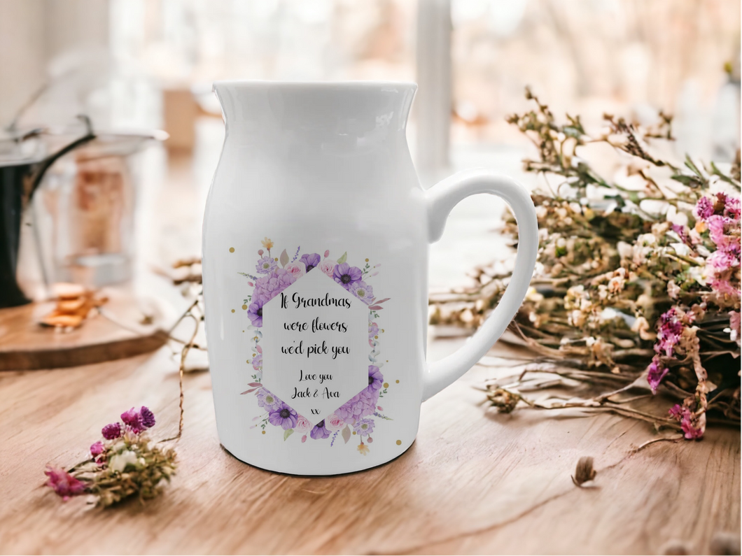 If You Were A Flower Personalised Jug-The Persnickety Co