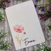 Load image into Gallery viewer, Personalised Birth Flower Notebook
