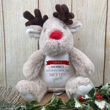 Load image into Gallery viewer, Personalised “Nice List Approved” Plush Keyring or Soft Toy
