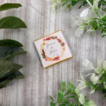 Load image into Gallery viewer, Personalised Autumn Wedding Chocolates
