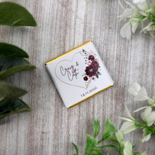 Load image into Gallery viewer, Personalised Autumn Wedding Chocolates
