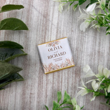 Load image into Gallery viewer, Personalised Autumn Wedding Chocolates
