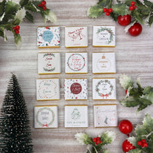 Load image into Gallery viewer, Personalised Christmas Wedding Chocolates-The Persnickety Co
