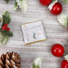 Load image into Gallery viewer, Personalised Christmas Wedding Chocolates
