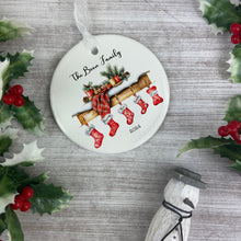 Load image into Gallery viewer, Personalised Family Christmas Ornament
