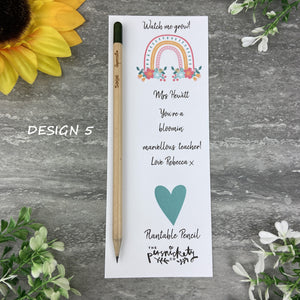 £5.00! Special Offer - 2 Plantable 'Sprout' Teacher Pencils