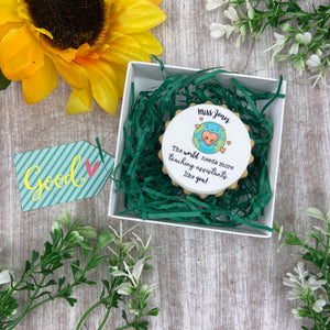 Personalised Thank You Teacher Biscuit