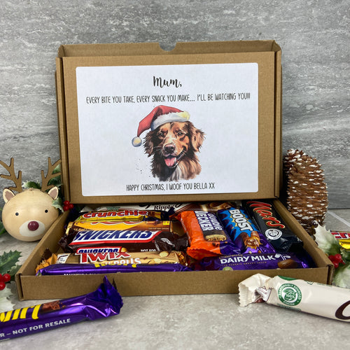 Personalised Christmas Treat Box from the Dog-The Persnickety Co