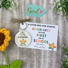Load image into Gallery viewer, Back to School Pocket Hug Keyring  - Star
