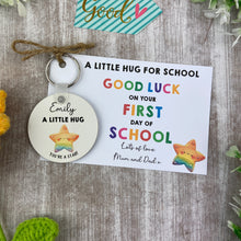 Load image into Gallery viewer, Back to School Pocket Hug Keyring  - Star
