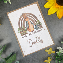 Load image into Gallery viewer, Happy Father&#39;s Day - Wildflower Card
