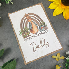 Load image into Gallery viewer, Happy Father&#39;s Day - Wildflower Card
