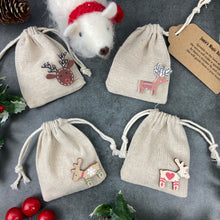 Load image into Gallery viewer, Cute Reindeer Food Bag
