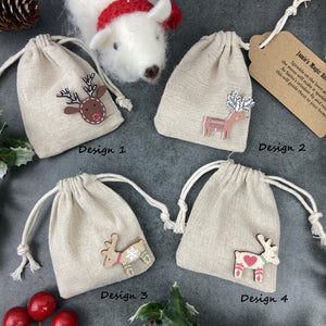 Cute Reindeer Food Bag-The Persnickety Co