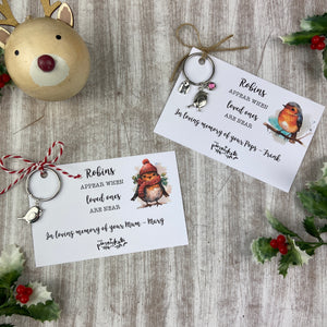 Personalised Robin Keyring-The Persnickety Co