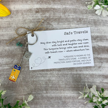 Load image into Gallery viewer, Safe Travels Keyring
