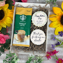Load image into Gallery viewer, Personalised Iced Biscuit &amp; Coffee Gift Box
